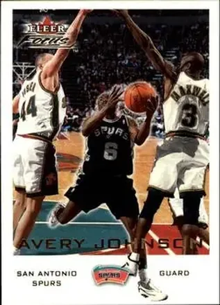 2000-01 Fleer Focus #121 - Avery Johnson - San Antonio Spurs
