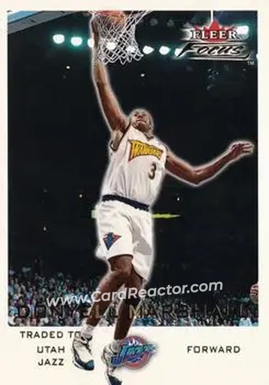 2000-01 Fleer Focus #125 - Donyell Marshall - Utah Jazz - Front