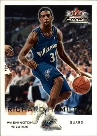 2000-01 Fleer Focus #128 - Rip Hamilton - Washington Wizards