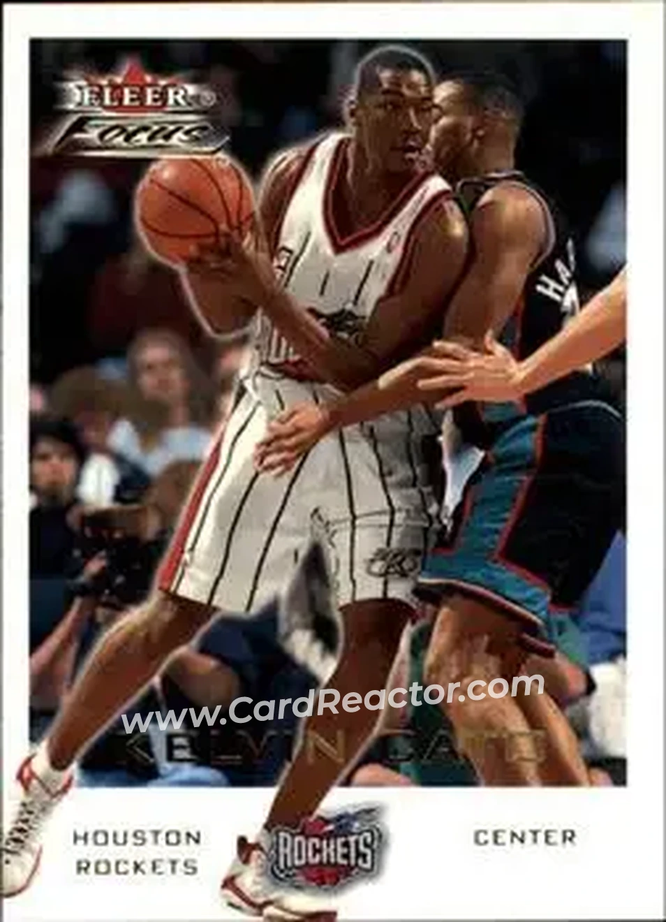 2000-01 Fleer Focus #130 - Kelvin Cato - Houston Rockets - Front