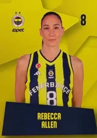 2026 Fenerbahce Opet Women's Team #NNO - Rebecca Allen - Fenerbahce Opet