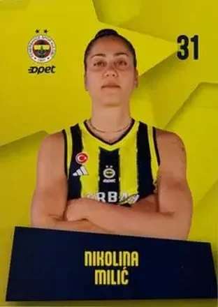 2026 Fenerbahce Opet Women's Team #NNO - Nina Milic - Fenerbahce Opet