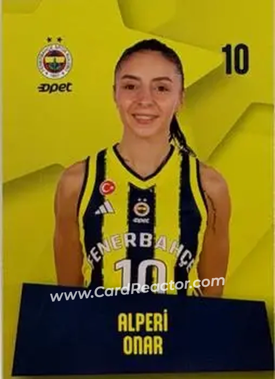 2026 Fenerbahce Opet Women's Team #NNO - Alperi Onar - Fenerbahce Opet