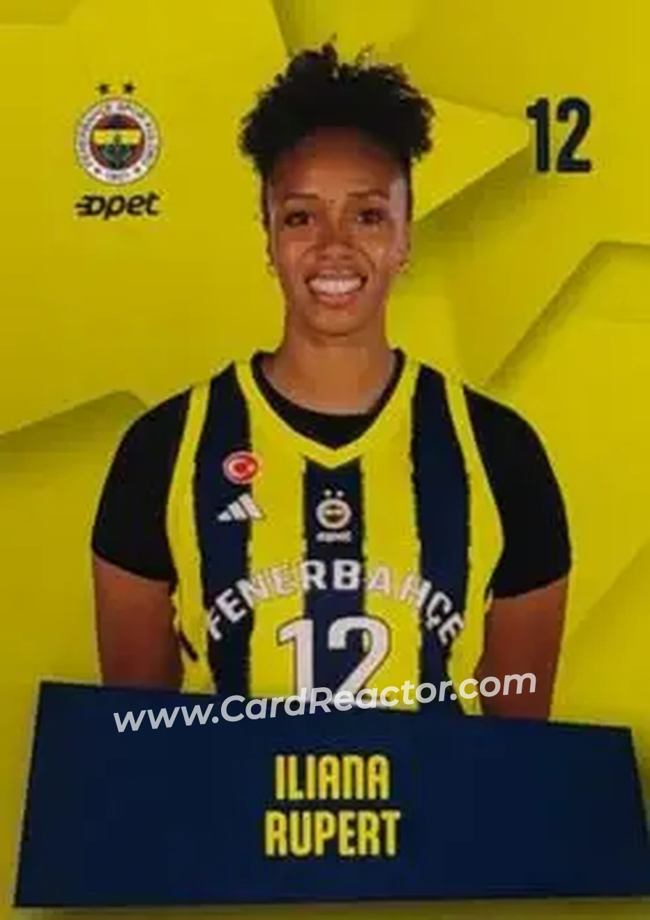 2026 Fenerbahce Opet Women's Team #NNO - Iliana Rupert - Fenerbahce Opet - Front