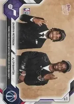 2026-27 Topps Now NBA Draft #DPAJ - Card #DPAJ