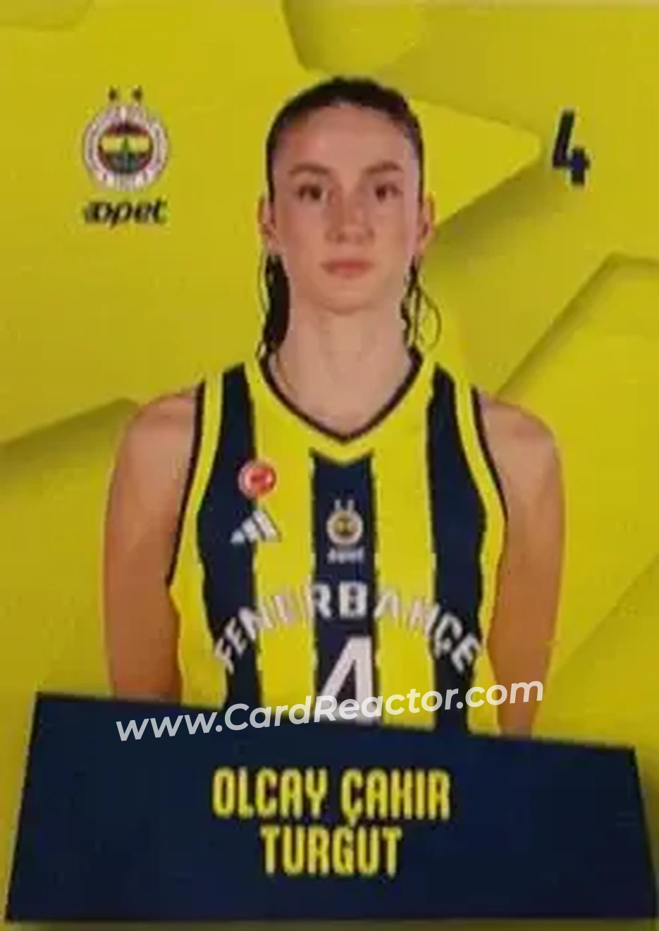 2026 Fenerbahce Opet Women's Team #NNO - Olcay Cakir Turgut - Fenerbahce Opet - Front