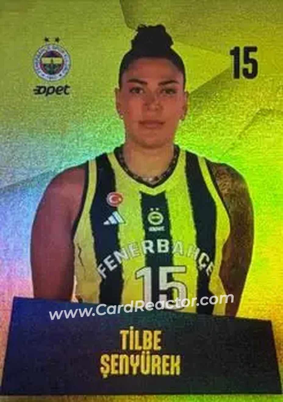 2026 Fenerbahce Opet Women's Team #NNO - Tilbe Senyurek - Fenerbahce Opet - Front