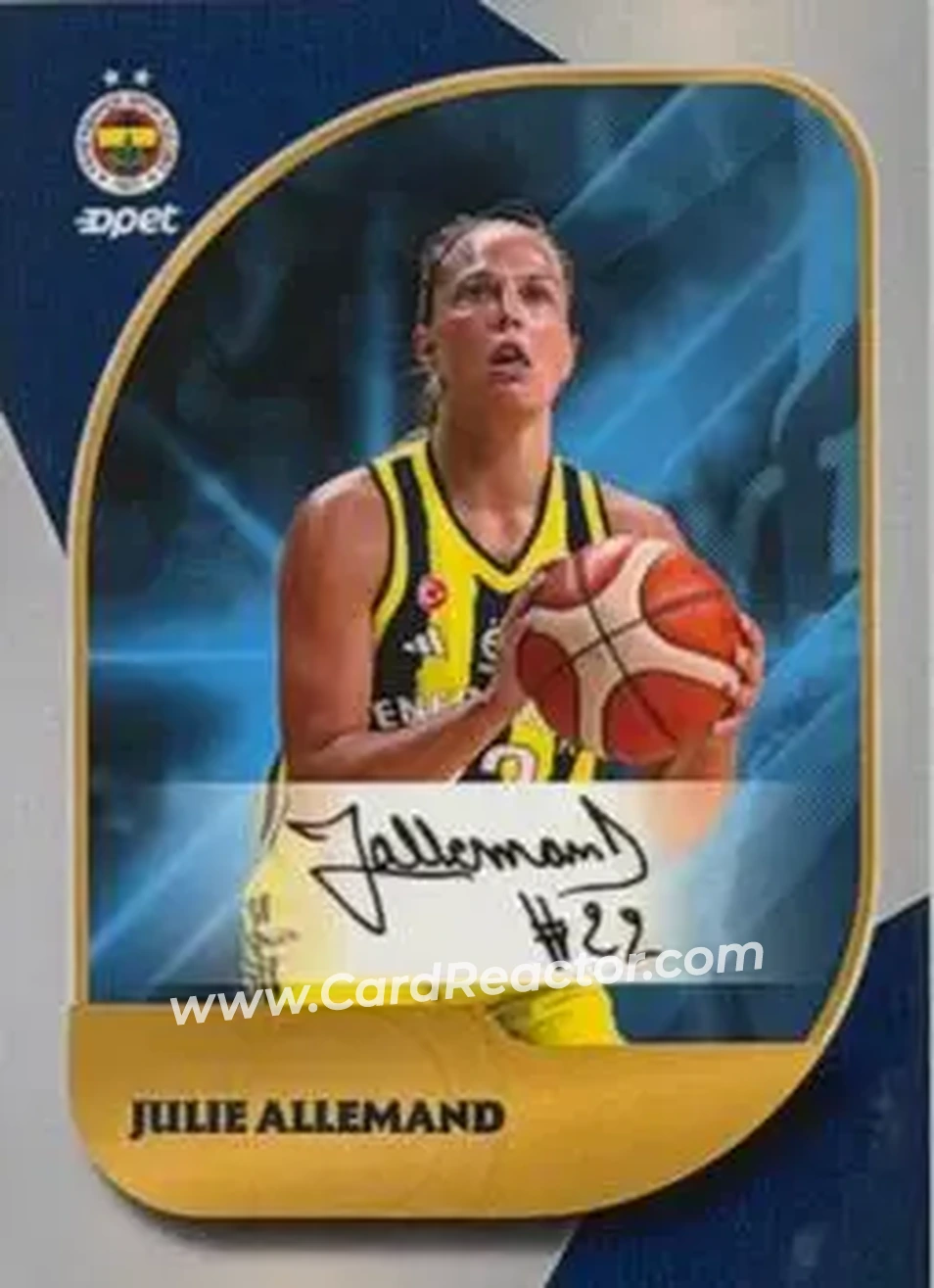 2026 Fenerbahce Opet Women's Team #NNO - Julie Allemand - Fenerbahce Opet - Front
