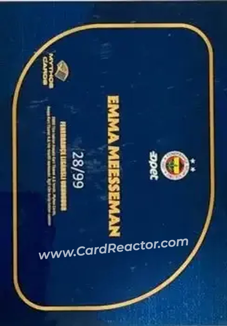 2026 Fenerbahce Opet Women's Team #NNO - Emma Meesseman - Fenerbahce Opet - Back