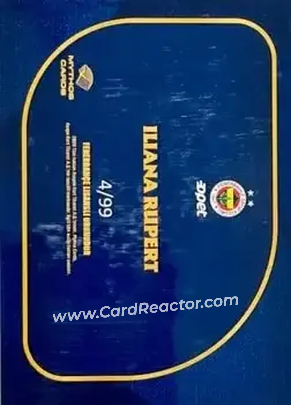 2026 Fenerbahce Opet Women's Team #NNO - Iliana Rupert - Fenerbahce Opet - Back