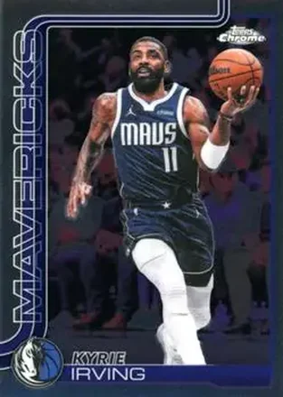 2025-26 Topps Chrome Update #3 - Kyrie Irving - Dallas Mavericks 2025-26 Topps Chrome Update #3 - Kyrie Irving - Dallas Mavericks