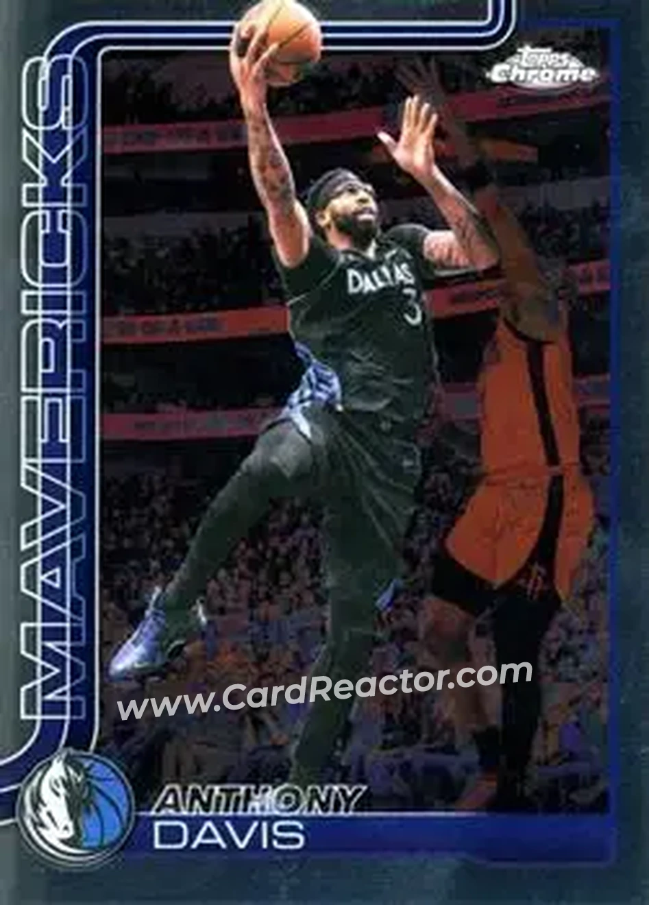 2025-26 Topps Chrome Update #4 - Anthony Davis - Dallas Mavericks - Front