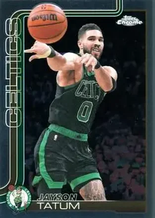 2025-26 Topps Chrome Update #8 - Jayson Tatum - Boston Celtics