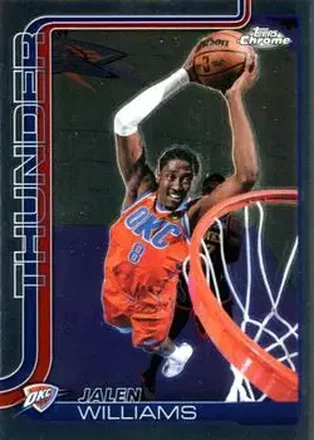 2025-26 Topps Chrome Update #11 - Jalen Williams - Oklahoma City Thunder