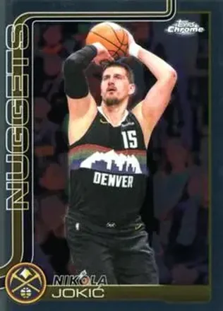 2025-26 Topps Chrome Update #12 - Nikola Jokić - Denver Nuggets