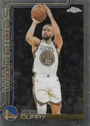 2025-26 Topps Chrome Update #14 - Stephen Curry - Golden State Warriors