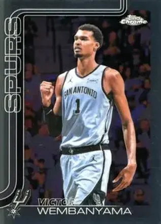 2025-26 Topps Chrome Update #22 - Victor Wembanyama - San Antonio Spurs