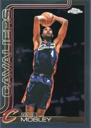 2025-26 Topps Chrome Update #25 - Evan Mobley - Cleveland Cavaliers