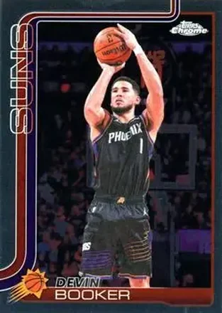2025-26 Topps Chrome Update #26 - Devin Booker - Phoenix Suns 2025-26 Topps Chrome Update #26 - Devin Booker - Phoenix Suns