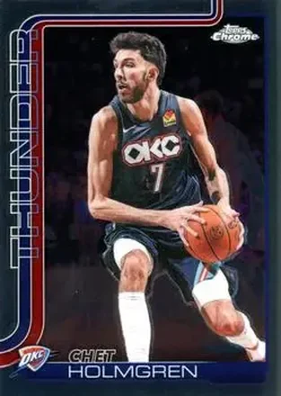 2025-26 Topps Chrome Update #31 - Chet Holmgren - Oklahoma City Thunder