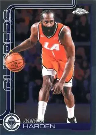 2025-26 Topps Chrome Update #33 - James Harden - Los Angeles Clippers