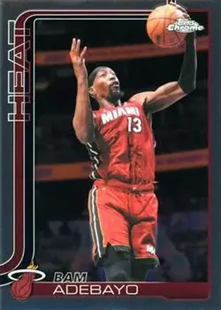 2025-26 Topps Chrome Update #35 - Bam Adebayo - Miami Heat