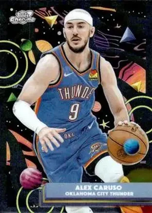 2025-26 Topps Chrome Cosmic #103 - Alex Caruso - Oklahoma City Thunder