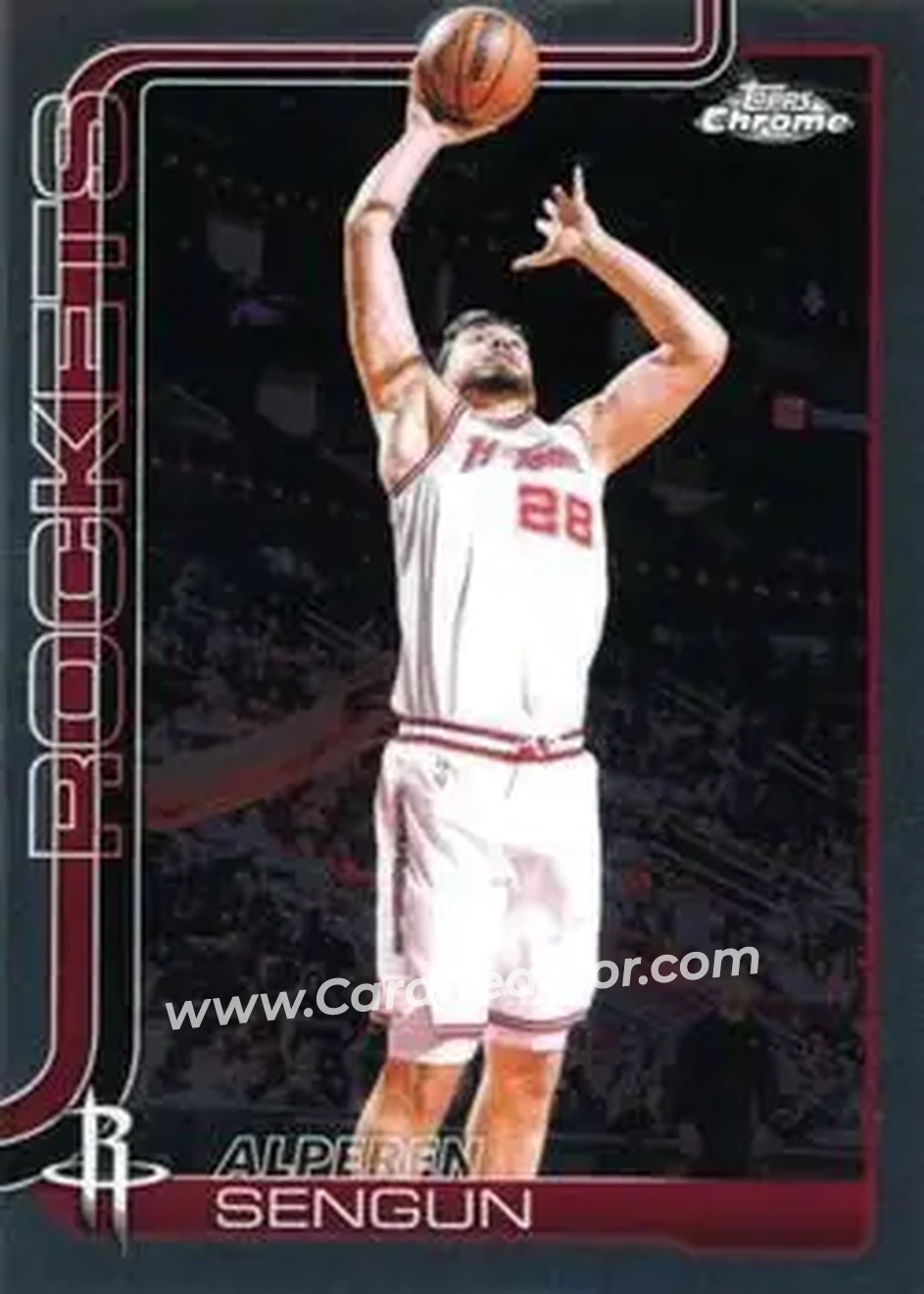 2025-26 Topps Chrome Update #38 - Alperen Sengun - Houston Rockets - Front