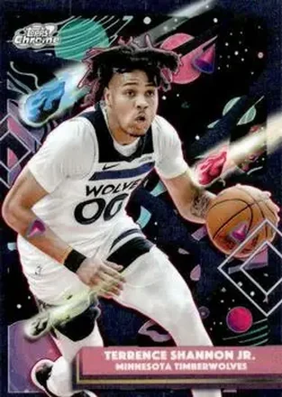 2025-26 Topps Chrome Cosmic #113 - Terrence Shannon Jr. - Minnesota Timberwolves