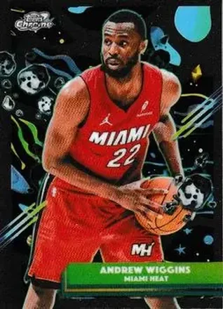 2025-26 Topps Chrome Cosmic #117 - Andrew Wiggins - Miami Heat