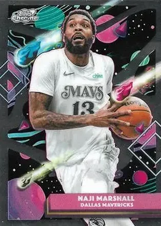 2025-26 Topps Chrome Cosmic #122 - Naji Marshall - Dallas Mavericks