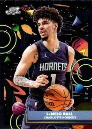2025-26 Topps Chrome Cosmic #124 - LaMelo Ball - Charlotte Hornets