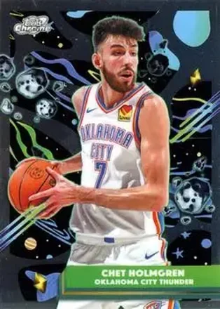 2025-26 Topps Chrome Cosmic #126 - Chet Holmgren - Oklahoma City Thunder