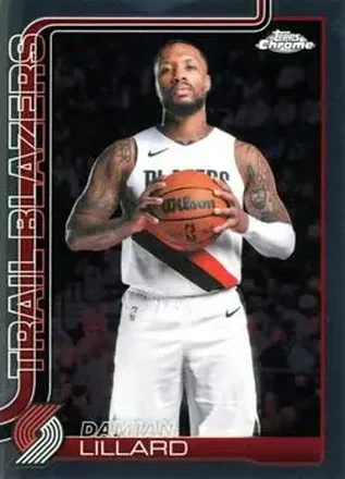 2025-26 Topps Chrome Update #46 - Damian Lillard - Portland Trail Blazers