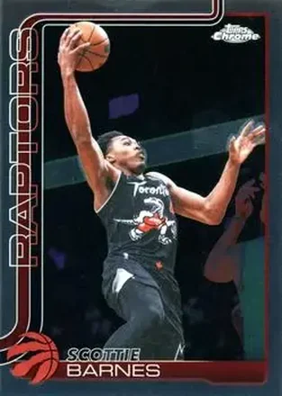 2025-26 Topps Chrome Update #47 - Scottie Barnes - Toronto Raptors 2025-26 Topps Chrome Update #47 - Scottie Barnes - Toronto Raptors