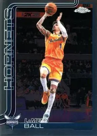 2025-26 Topps Chrome Update #50 - LaMelo Ball - Charlotte Hornets
