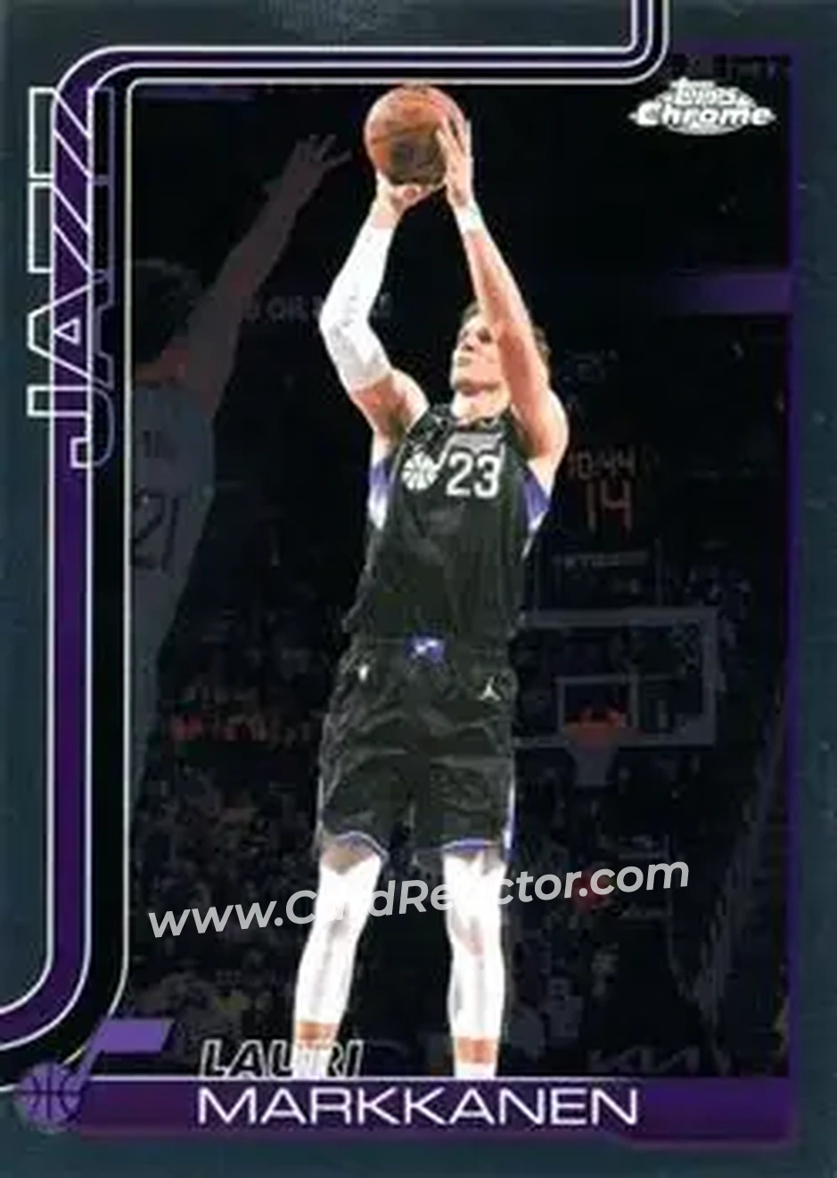 2025-26 Topps Chrome Update #53 - Lauri Markkanen - Utah Jazz - Front 2025-26 Topps Chrome Update #53 - Lauri Markkanen - Utah Jazz - Front