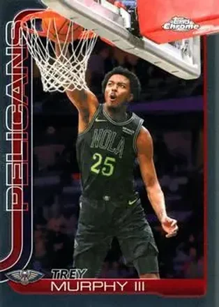 2025-26 Topps Chrome Update #56 - Trey Murphy III - New Orleans Pelicans