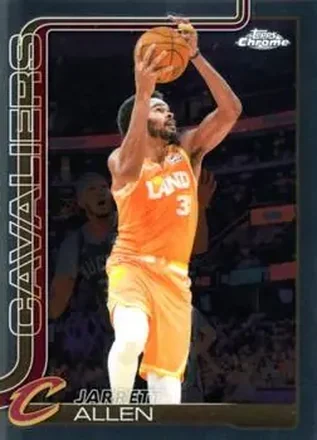 2025-26 Topps Chrome Update #57 - Jarrett Allen - Cleveland Cavaliers