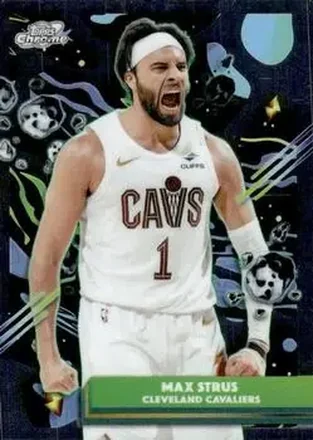 2025-26 Topps Chrome Cosmic #138 - Max Strus - Cleveland Cavaliers