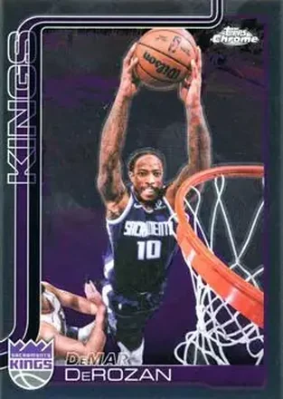 2025-26 Topps Chrome Update #62 - DeMar DeRozan - Sacramento Kings
