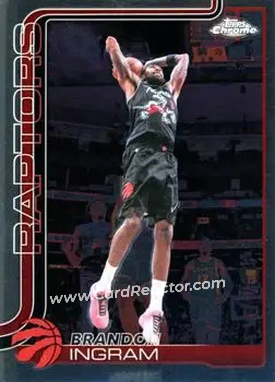 2025-26 Topps Chrome Update #66 - Brandon Ingram - Toronto Raptors - Front