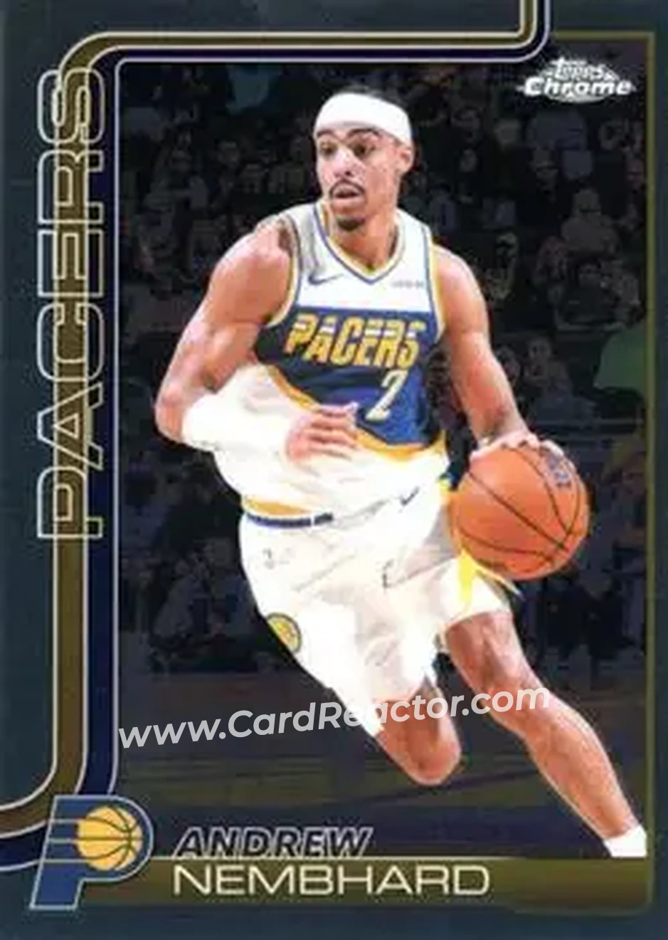 2025-26 Topps Chrome Update #68 - Andrew Nembhard - Indiana Pacers - Front