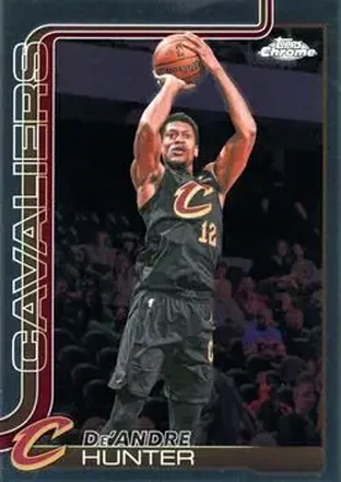 2025-26 Topps Chrome Update #74 - De'Andre Hunter - Cleveland Cavaliers