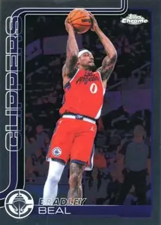 2025-26 Topps Chrome Update #80 - Bradley Beal - Los Angeles Clippers