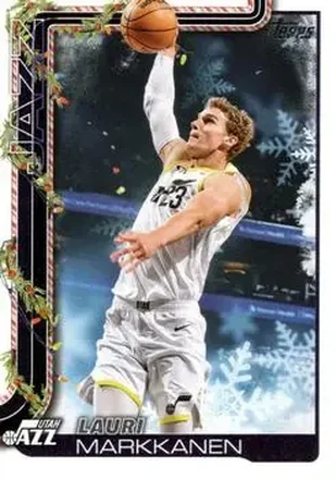 2025-26 Topps Holiday #H101 - Lauri Markkanen - Utah Jazz