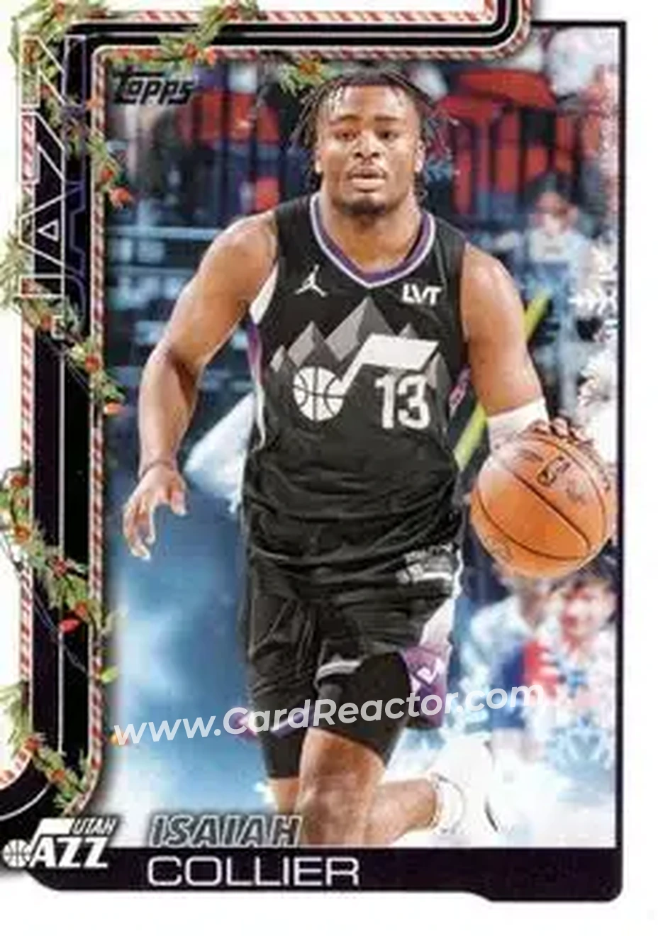 2025-26 Topps Holiday #H105 - Isaiah Collier - Utah Jazz - Front