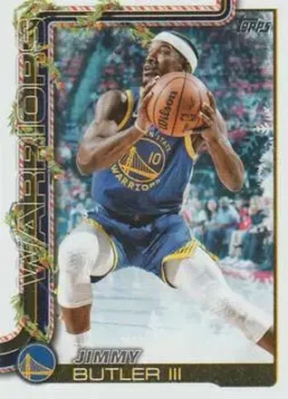 2025-26 Topps Holiday #H107 - Jimmy Butler - Golden State Warriors
