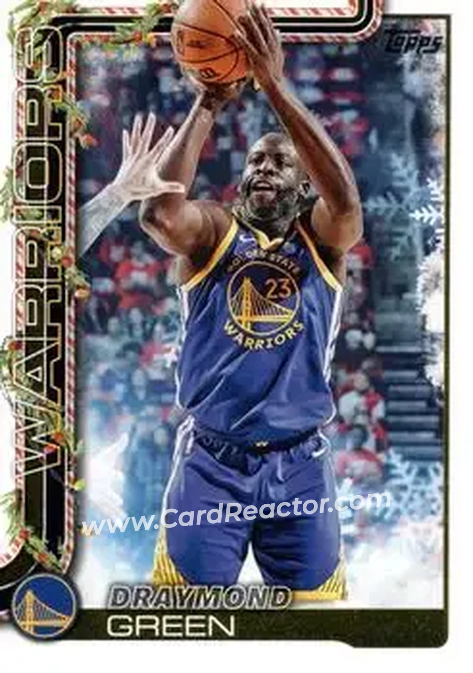 2025-26 Topps Holiday #H108 - Draymond Green - Golden State Warriors - Front 2025-26 Topps Holiday #H108 - Draymond Green - Golden State Warriors - Front