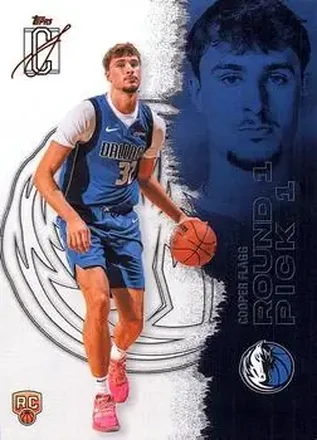 2025-26 Topps Signature Class #101 - Cooper Flagg - Dallas Mavericks